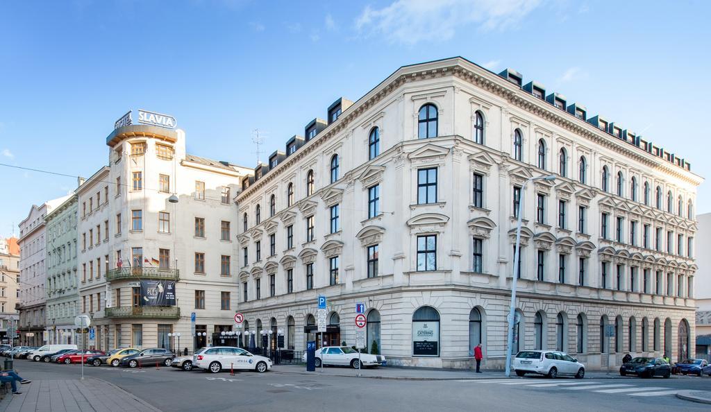 Hotel Slavia ブルノ エクステリア 写真