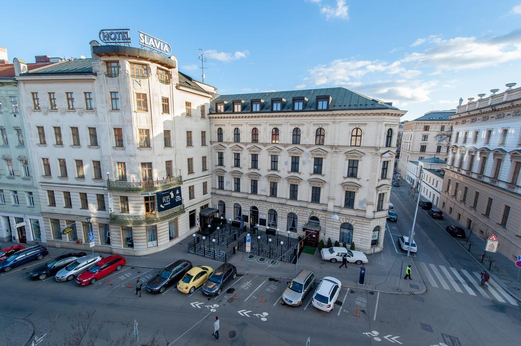 Hotel Slavia ブルノ エクステリア 写真