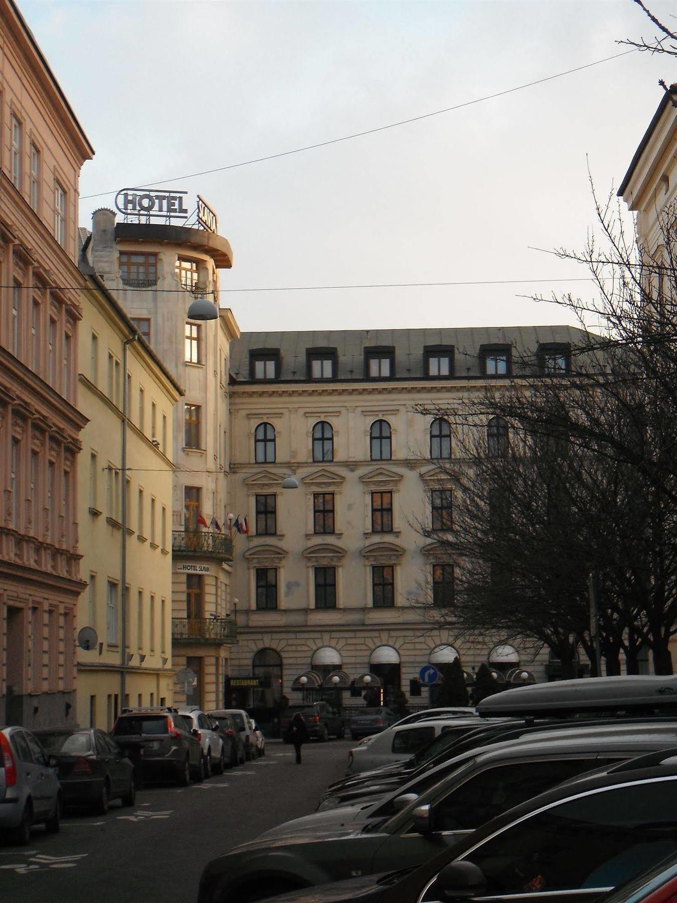 Hotel Slavia ブルノ エクステリア 写真